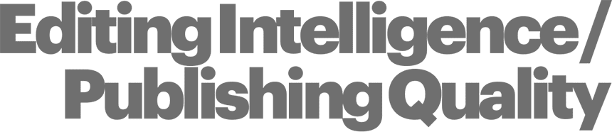 Editing Intelligence